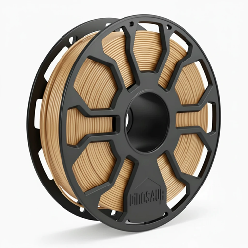 فیلامنت ABS+ قهوهای روشن دایناسور 1 کیلویی 1.75mm